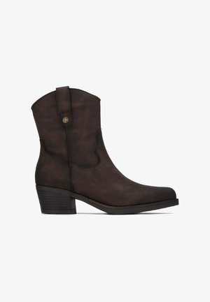 Refresh, BOTIN DE MUJER CON TACÓN - Botines camperos - marron
