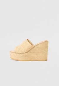 ALDO - MIDSOMMAR - Heeled mules - open natural Thumbnail Image 1