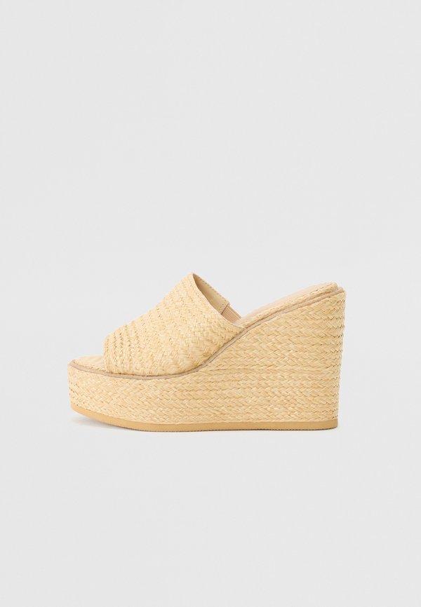 MIDSOMMAR - Pantolette hoch - open natural