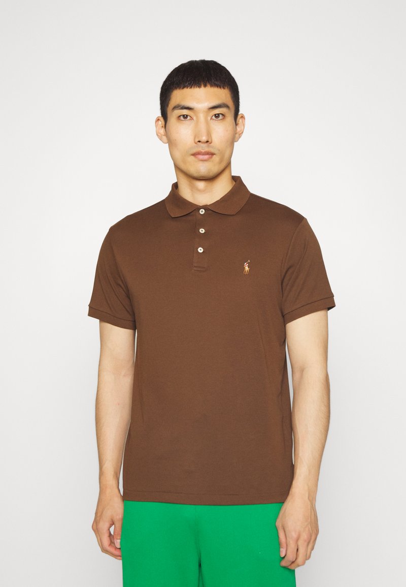 Polo Ralph Lauren CUSTOM SLIM FIT SOFT COTTON POLO SHIRT - Polo - american brown