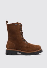 Sandra Fontán LILONGÜE - Bottines à lacets - camel