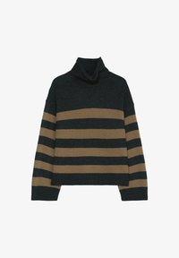 Ausgewählt, stripe dark slate melange