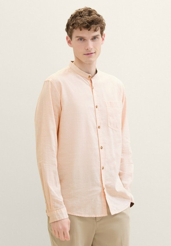 GESTREIFTES - Hemd - orange fine stripe