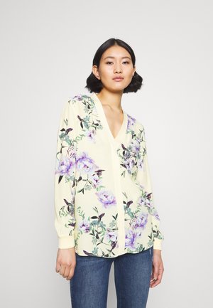 BLOUSE - Blouse - light lemon