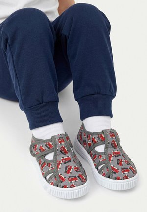 Sprandi, SPRANDI SLIPPERS BOY GRAY 5907964242024 - Lær-at-gå-sko - gray