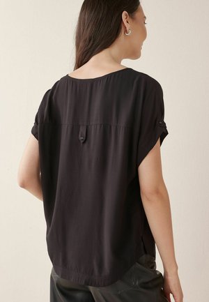 BOXY - Blouse - black