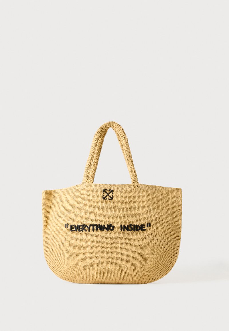 OFF-WHITEJITNEY QUOTE - Shopper - sand