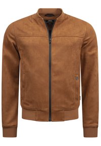 INDICODE JEANS Giacca in similpelle - light brown