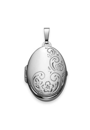 MUAU Schmuck ANHÄNGER MEDAILLON SILBER 925, 37X22MM - Ciondolo - silber
