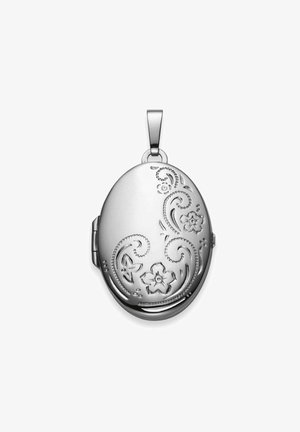 MUAU Schmuck ANHÄNGER MEDAILLON SILBER 925, 37X22MM - Ciondolo - silber