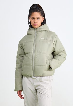 Winter jacket - light army/white