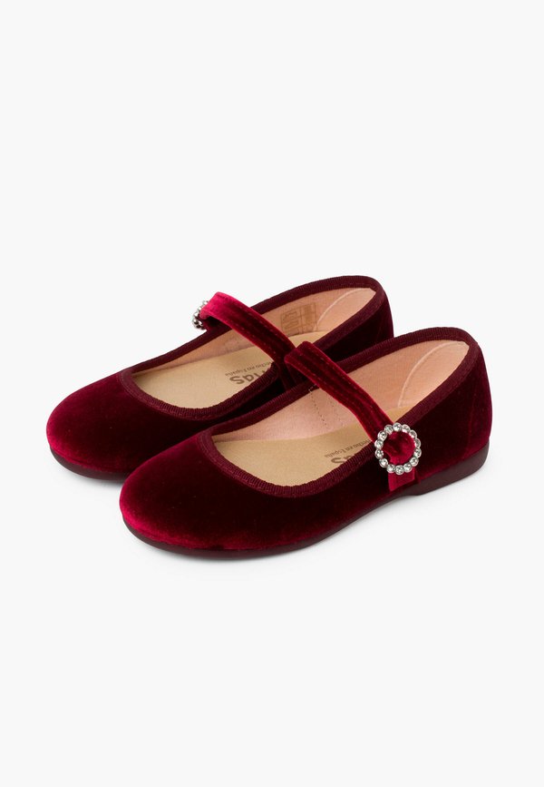 MERCEDITAS HEBILLA JOYA – Lauflernschuh – burdeos