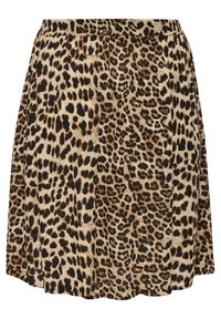 Kaffe Curve AMI - Trapecinis sijonas - classic leopard