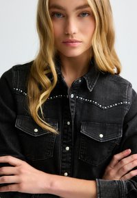 Next SEAM DETAIL WESTERN REGULAR FIT - Overhemdblouse - black stud