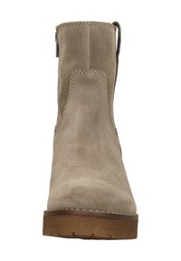 SUB55 KHATY - Enkellaarsjes met plateauzool - taupe