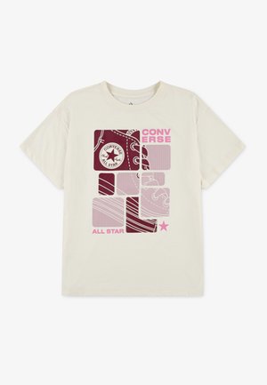 T-shirt imprimé - egret