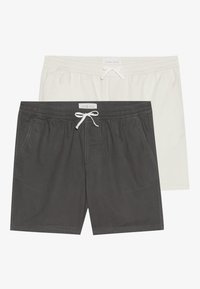 Unselected, dark grey/off-white