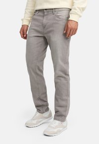 INDICODE JEANS STRETCH - Jean droit - grey denim