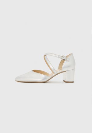 Classic heels - silver-coloured