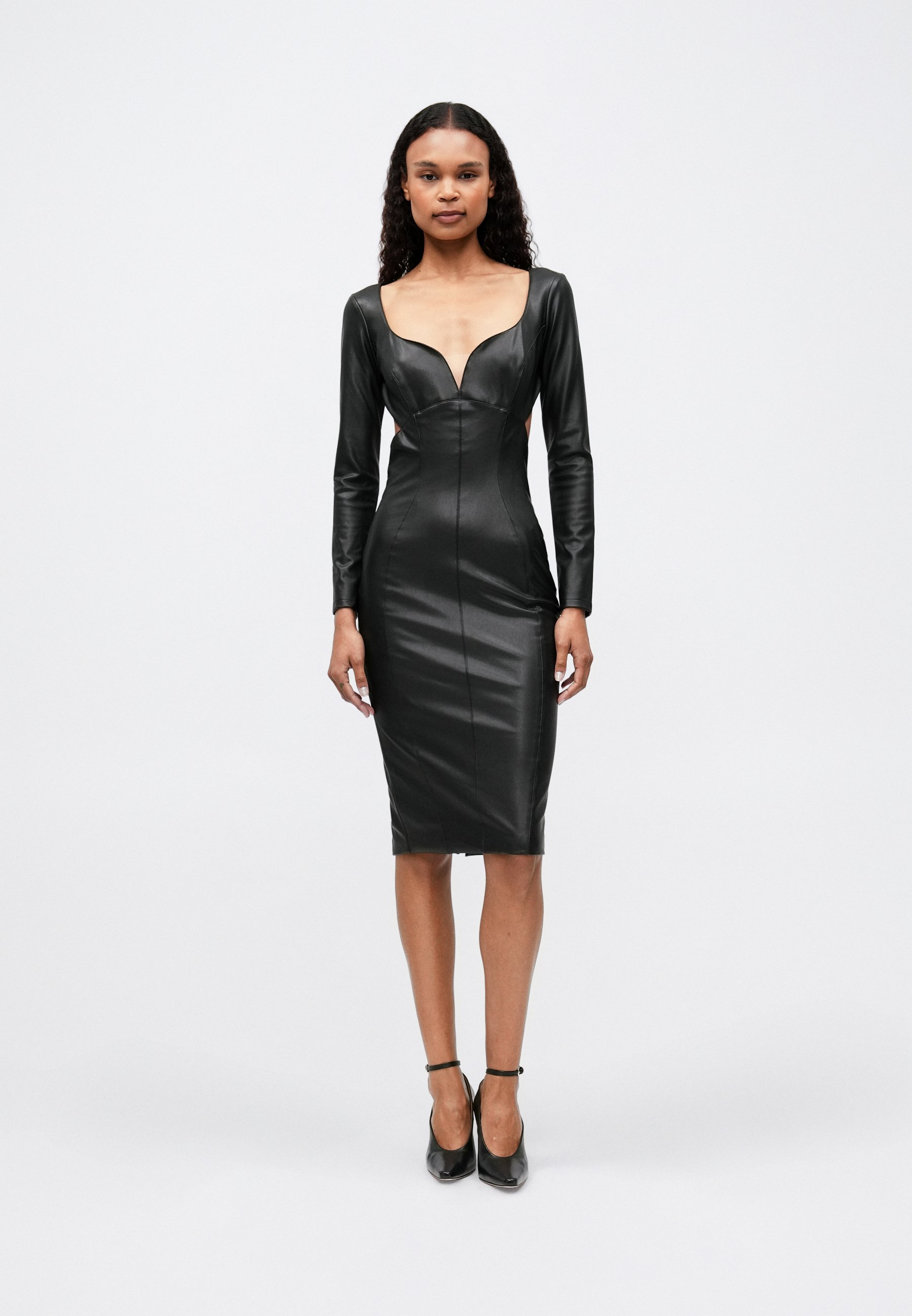 Elisabetta Franchi DRESS - Cocktail dress / Party dress - nero/black -  Zalando.co.uk