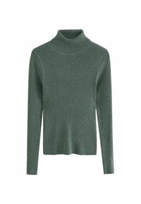 HIGH ROLL NECK  - Svetrík - green khaki