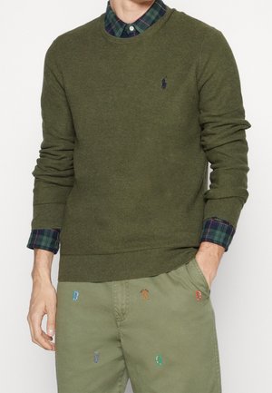 Strickpullover - olive