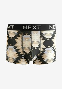 Next PATTERN FOUR PACK - Kitsad bokserid - neutral black pattern