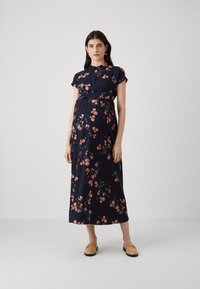 Vero Moda Maternity - VMMNEWHALLIE LONG TIE DRESS  - Vestito estivo - night sky Immagine in miniatura 1