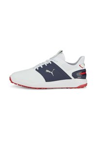 Unselected, white silver navy