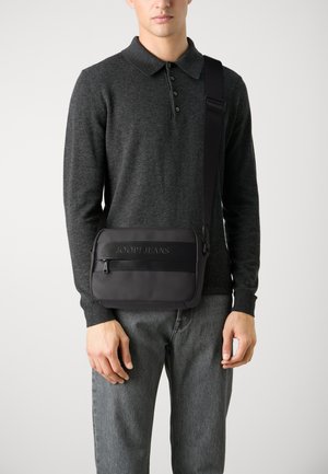MODICA NUVOLA PINO SHOULDERBAG UNISEX - Sac bandoulière - black