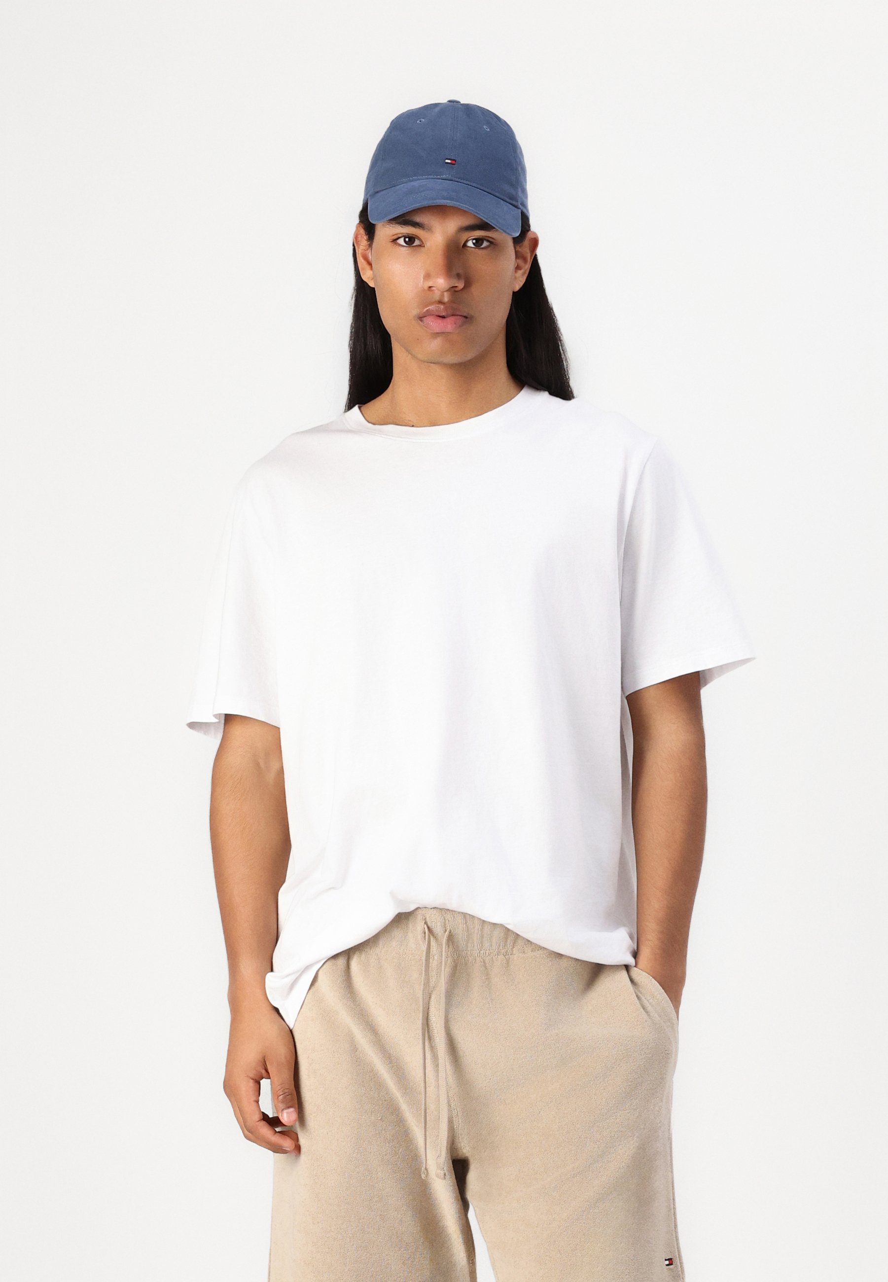 Tommy Hilfiger TERRY TOWELLING SWEATSHORT - Shorts - sandalwood