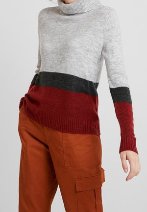 Pullover - mottled light grey