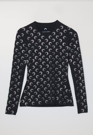 MOON CREWNECK - T-shirt à manches longues - black