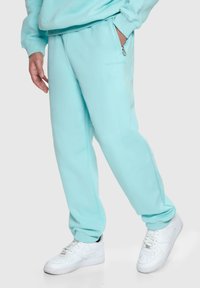 Dropsize BAZIX REPUBLIQ SUPER HEAVY BLANK JOGGER - Træningsbukser - tiffany