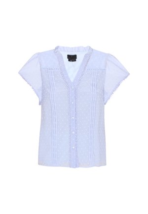 DreiMaster, BLOUSE - Bluza s gumbima - light blue