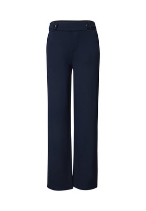 Street One, HIGH WAIST WIDE LEG HOSE IM CASUAL FIT - Pantalon classique - darkest blue