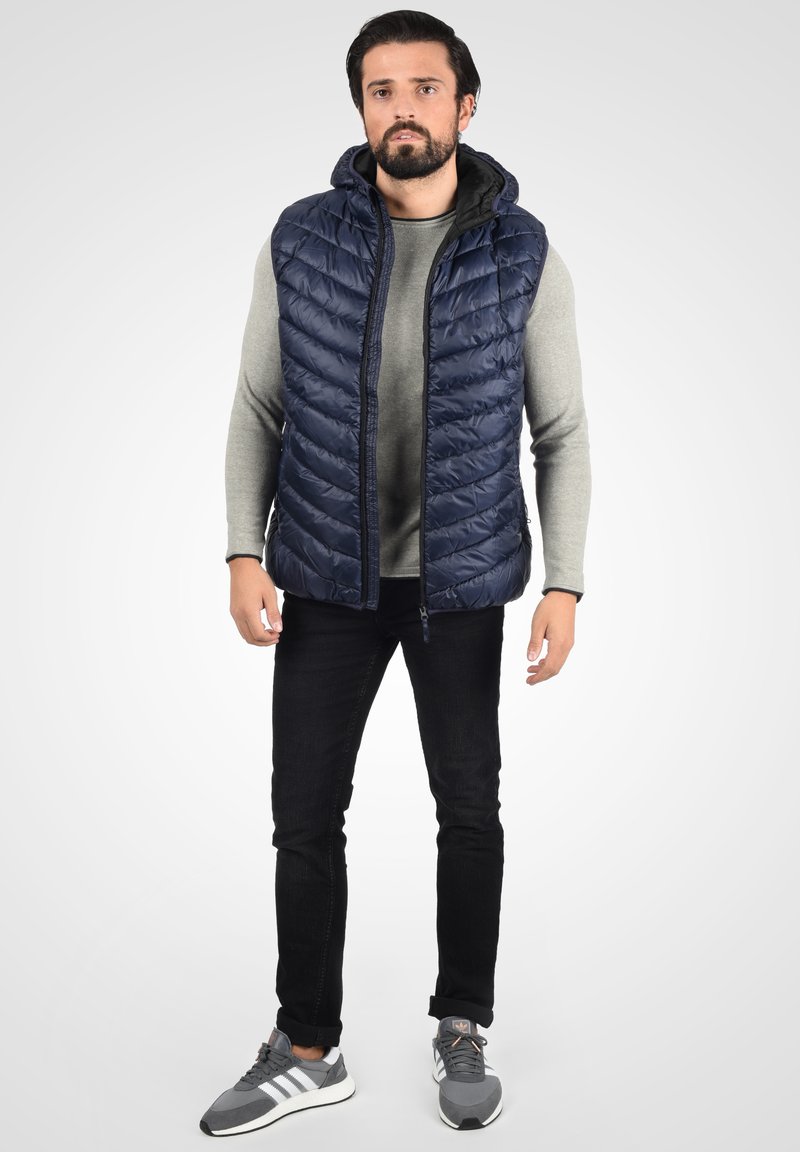Herren Leichte Jacken | Blend BHMILANDRO Weste navy/blau - GJ14445 Herren Leichte Jacken | Blend BHMILANDRO Weste navy/blau - GJ14445
