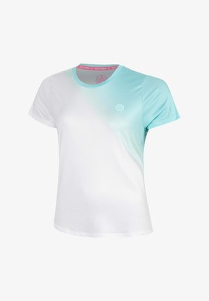 BIDI BADU, T-SHIRT CREW FADE T-SHIRT GIRLS - T-shirt print - aqua blue
