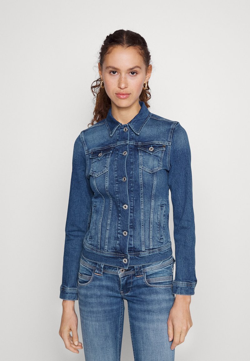 Pepe Jeans THRIFT Giacca di jeans denim/blu denim Zalando.it