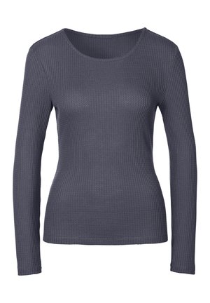 LASCANA, LANGARM - Long sleeved top - navy