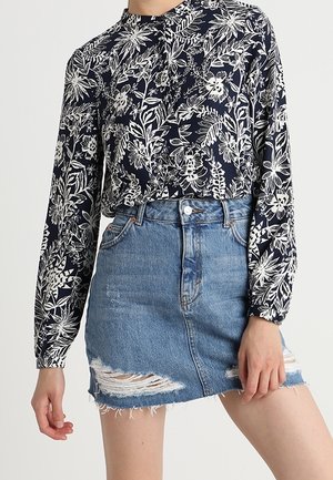 Overhemdblouse - dark blue