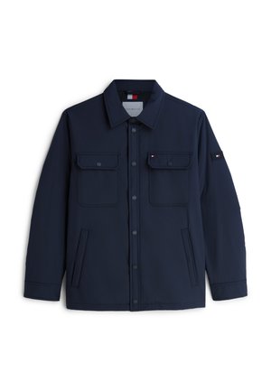 Tommy Hilfiger, PACKABLE LW SHIRT JACKET - Leichte Jacke - navy blue