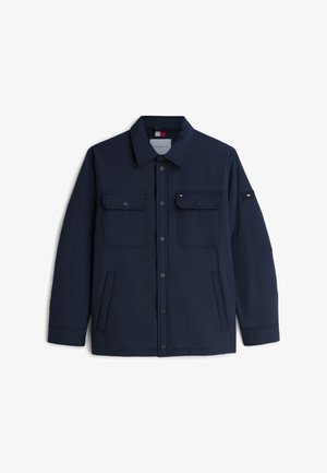 Tommy Hilfiger, PACKABLE LW SHIRT JACKET - Let jakke / Sommerjakker - navy blue