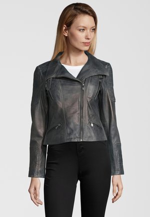 Lederjacke hellgrau damen - Unser Favorit