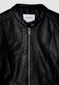 BIKER - Giacca in similpelle - nero