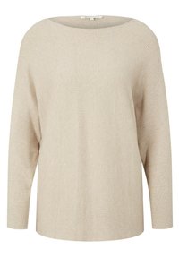 TOM TAILOR DENIM Svetr - cozy beige melange