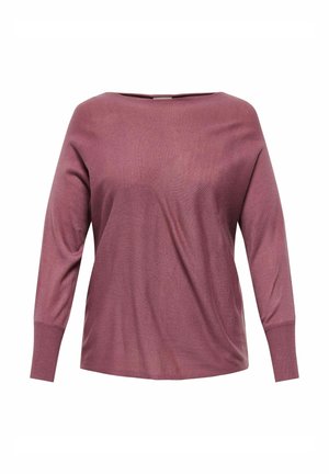 ONLY Carmakoma CARAIDA - Jumper - rose brown