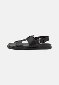 Pier One - UNISEX - Sandale - black Imagine miniatură 1