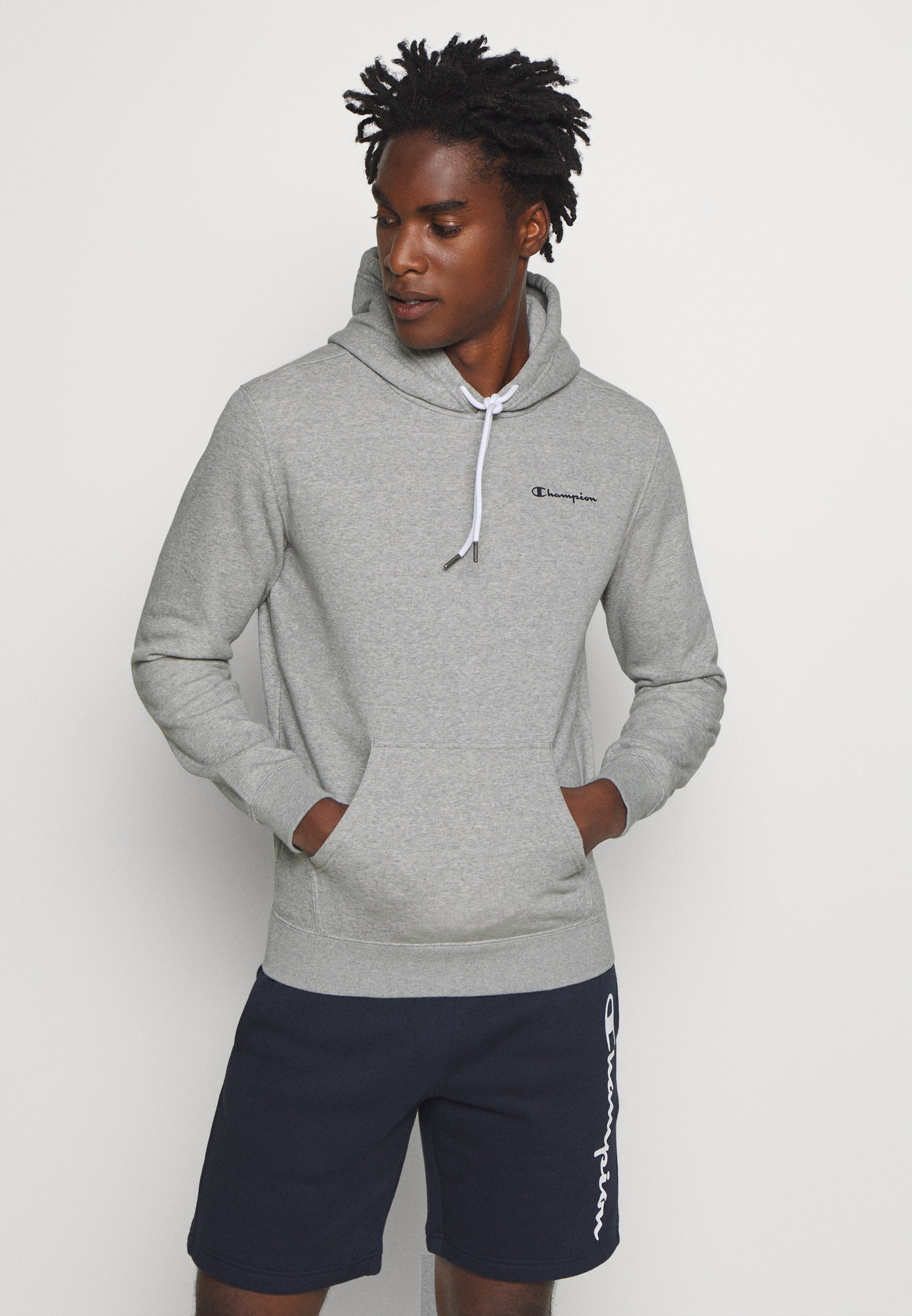 Champion LEGACY HOODED - Hoodie - grey/light grey - Zalando.de