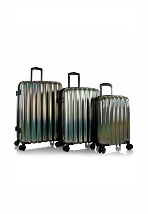ASTRO 4 ROLLEN SET 3-TEILIG MIT DEHNFALTE - Wheeled suitcase - charcoal